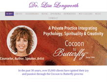 Tablet Screenshot of lisalongworth.com
